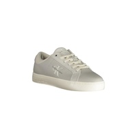 Calvin Klein Men's Gray Leather  Sneaker - 44 EU thumbnail
