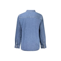 Calvin Klein Men's Blue Cotton Shirt - L thumbnail