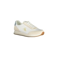 Calvin Klein Men's White Polyester Sneaker - 40 EU thumbnail