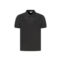 Calvin Klein Men's Black Cotton Polo Shirt - S thumbnail