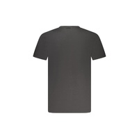 Calvin Klein Men's Black Cotton  V-Neck T-Shirt - M thumbnail
