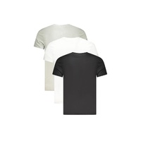 Calvin Klein Men's Gray Cotton  T-Shirt - S thumbnail