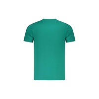 Cavalli Class Men's Green Cotton  T-Shirt - 2XL thumbnail
