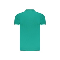 Cavalli Class Men's Green Cotton Polo Shirt - 2XL thumbnail