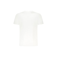 Cavalli Class Men's White Cotton  T-Shirt - M thumbnail