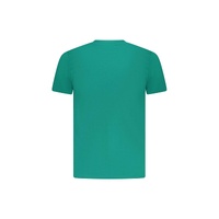 Cavalli Class Men's Green Cotton T-Shirt - 2XL thumbnail