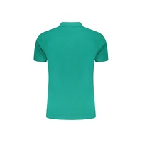 Cavalli Class Men's Green Cotton Polo Shirt - M thumbnail