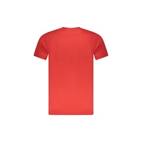 Cavalli Class Men's Red Cotton  T-Shirt - L thumbnail