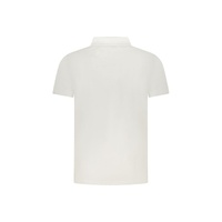 Cavalli Class Men's White Cotton Polo Shirt - M thumbnail