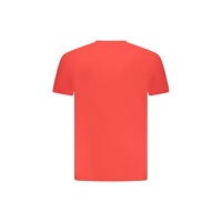Cavalli Class Men's Red Cotton  T-Shirt - M thumbnail