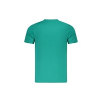 Cavalli Class Men's Green Cotton  T-Shirt - M thumbnail