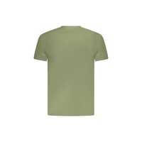 Cavalli Class Men's Green Cotton  T-Shirt - M thumbnail