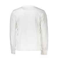 Cavalli Class Men's White Cotton Sweater - L thumbnail