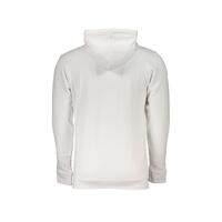 Cavalli Class Men's White Cotton Sweater - 2XL thumbnail
