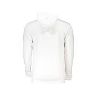 Cavalli Class Men's White Cotton Sweater - 2XL thumbnail