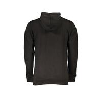 Cavalli Class Men's Black Cotton Sweater - L thumbnail