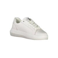 Calvin Klein Women's White Polyester Sneaker - 41 EU thumbnail