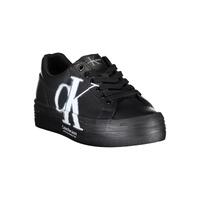 Calvin Klein Women's Black Polyester Sneaker - 39 EU thumbnail