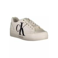 Calvin Klein Women's White Polyester Sneaker - 40 EU thumbnail
