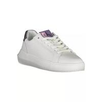 Calvin Klein Women's White Polyester Sneaker - 41 EU thumbnail