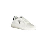 Calvin Klein Men's White Polyester Sneaker - 40 EU thumbnail