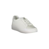 Calvin Klein Women's White Polyester Sneaker - 37 EU thumbnail