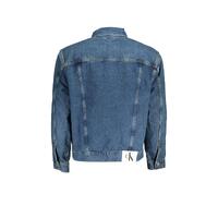 Calvin Klein Men's Blue Cotton Jacket - M thumbnail