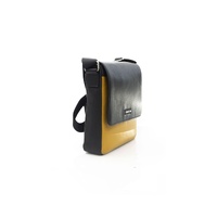 Cerruti 1881 Men's Elegant Yellow Leather Crossbody Bag - One Size thumbnail