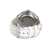 Chronotech Men's White Leather Watch - One Size thumbnail