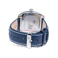 Chronotech Men's Blue Leather Watch - One Size thumbnail