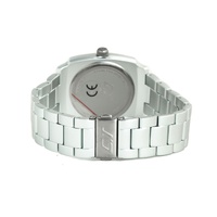 Chronotech Unisex's Silver Steel Watch - One Size thumbnail