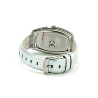 Chronotech Women's Silver Leather Watch - One Size thumbnail