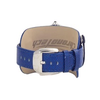 Chronotech Men's Blue Leather Watch - One Size thumbnail