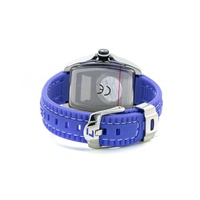 Chronotech Women's Blue Rubber Watch - One Size thumbnail