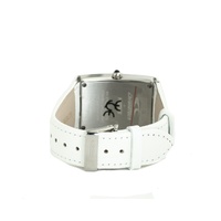 Chronotech Women's White Leather Watch - One Size thumbnail