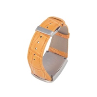 Chronotech Women's Orange Leather Watch - One Size thumbnail