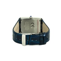 Chronotech Unisex's Blue Leather Watch - One Size thumbnail