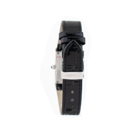 Chronotech Women's Black Leather Watch - One Size thumbnail