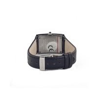 Chronotech Women's Black Leather Watch - One Size thumbnail