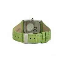 Chronotech Women's Green Leather Watch - One Size thumbnail
