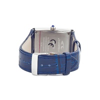Chronotech Men's Blue Leather Watch - One Size thumbnail