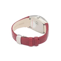 Chronotech Women's Red Leather Watch - One Size thumbnail