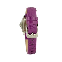 Chronotech Women's Purple Leather Watch - One Size thumbnail