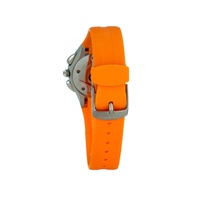Chronotech Women's Orange Rubber Watch - One Size thumbnail