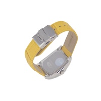 Chronotech Women's Yellow Leather Watch - One Size thumbnail
