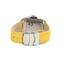 Chronotech Women's Yellow Leather Watch - One Size thumbnail
