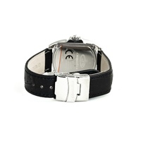 Chronotech Women's Black Leather Watch - One Size thumbnail