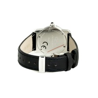 Chronotech Women's Black Leather Watch - One Size thumbnail