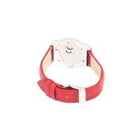 Chronotech Women's Red Leather Watch - One Size thumbnail