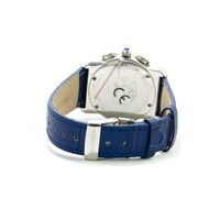 Chronotech Women's Blue Leather Watch - One Size thumbnail